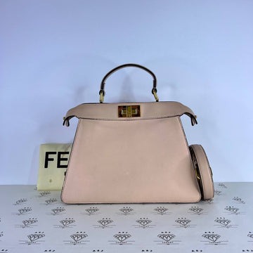 [PRE LOVED] Fendi Small Peekaboo ISeeU in Pink GHW