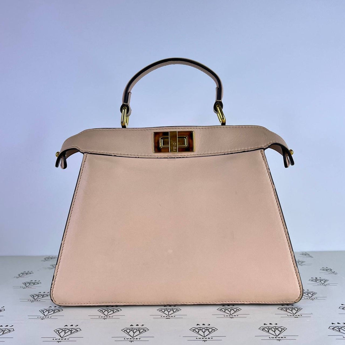 [PRE LOVED] Fendi Small Peekaboo ISeeU in Pink GHW