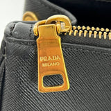 [PRE LOVED] Prada Medium Galleria in Black Saffiano Leather GHW