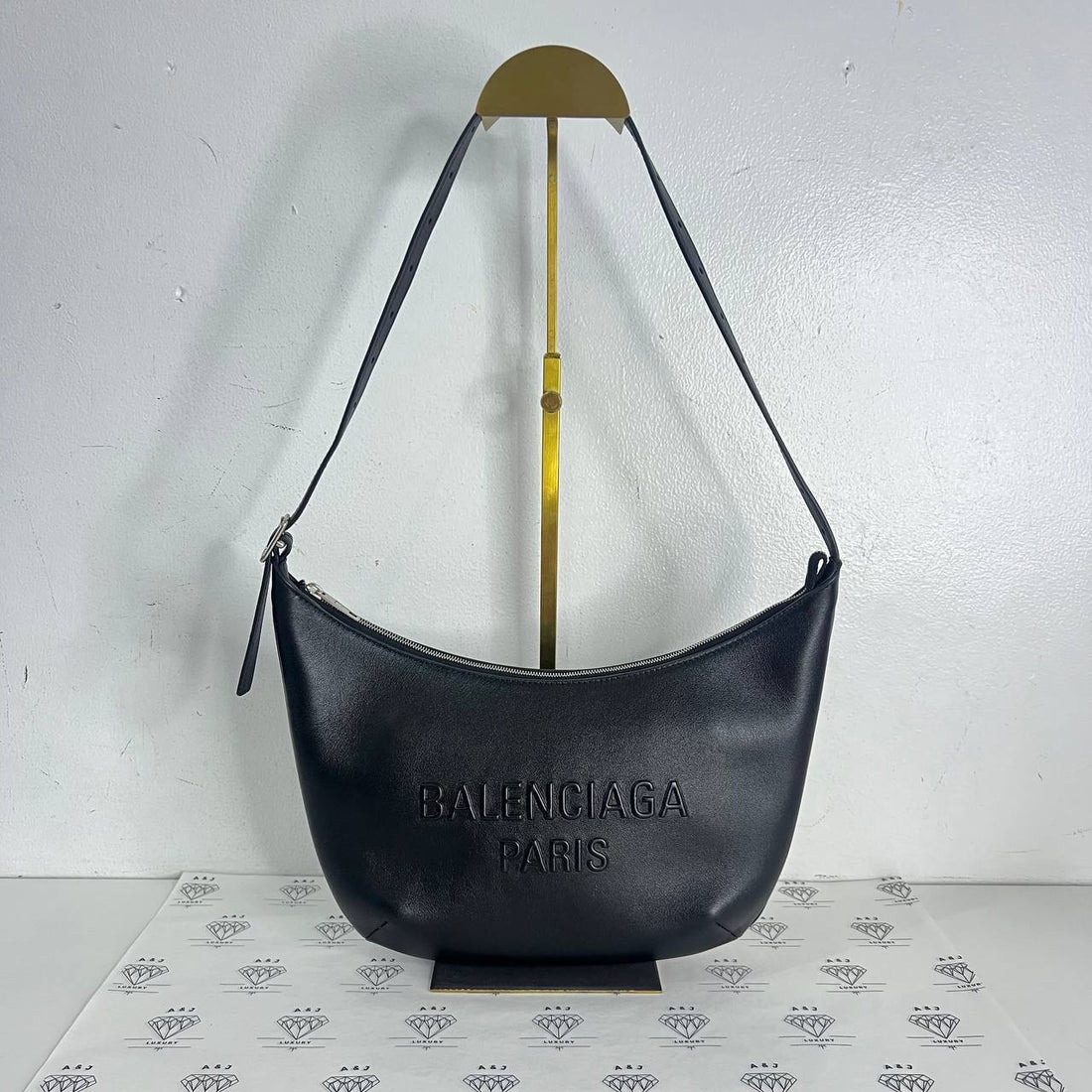 [PRE LOVED] Balenciaga Mary Kate Shoulder Bag in Black SHW