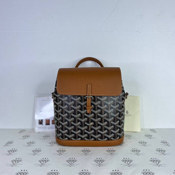 [PRE LOVED] Goyard Mini Alpin Backpack in Tan (2023)