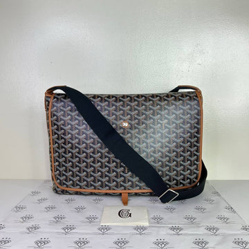 [PRE LOVED] Goyard Capetien MM Messenger Bag in Tan (2023)