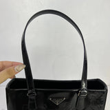 [PRE LOVED] Prada Patent Tote in Black SHW