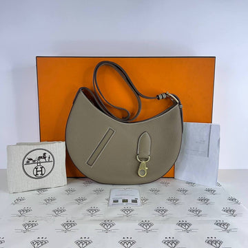 [PRE LOVED] Hermes P'tit Arcon in Etoupe Togo Leather GHW (Stamp W - 2024)
