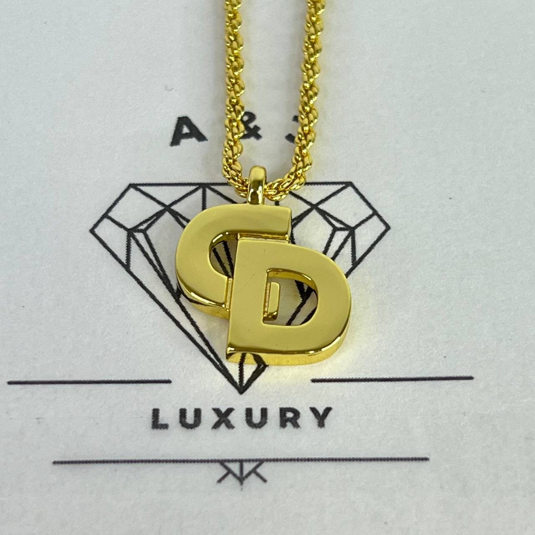 [PRE LOVED] Christian Dior Pendant Necklace in Gold