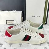 [PRE LOVED] Gucci Ace Sneakers with Heart in Size 39.5EU