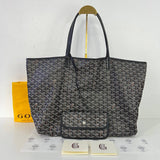 [PRE LOVED] Goyard St Louis GM in Black (2012)