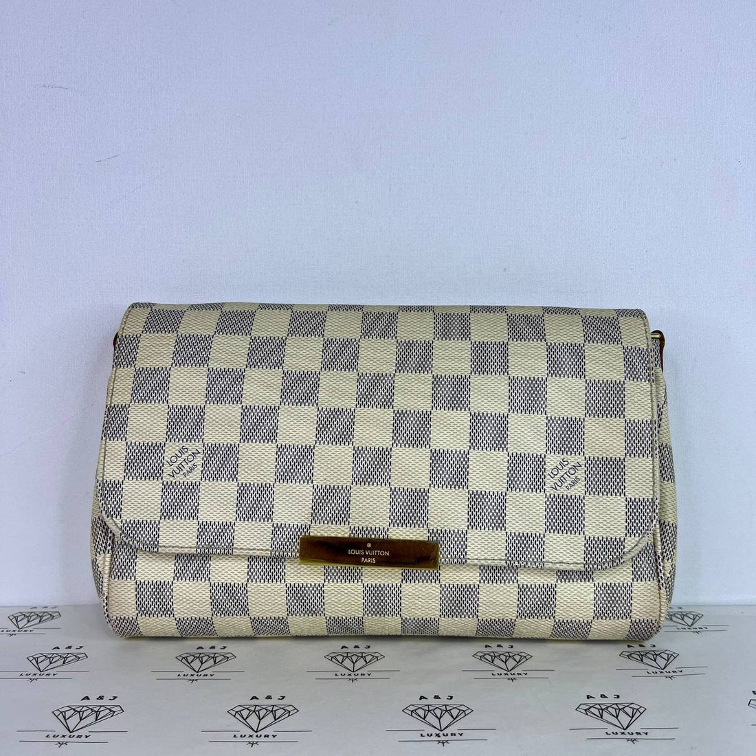 [PRE LOVED] Louis Vuitton Favorite MM in Damier Azur Canvass (DU1114)