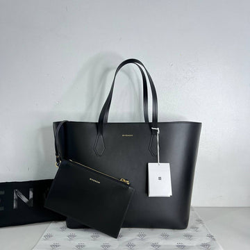 [PRE LOVED] Givenchy Wing Tote Bag in Black Calfskin Leather GHW