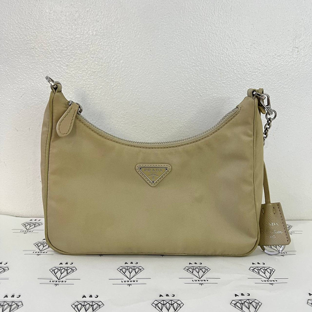 [PRE LOVED] Prada Re-Edition 2005 Multi Pochette in Deserte Nylon Material SHW