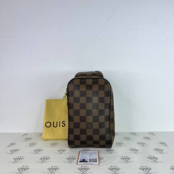 [PRE LOVED] Louis Vuitton Geronimo in Damier Ebene Canvass (CA0035)