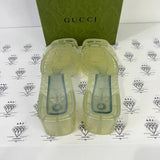 [PRE LOVED] Gucci Rubber Sandals in Size 38EU