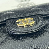[PRE LOVED] Gucci Guccissima Tote Bag in Black Leather SHW