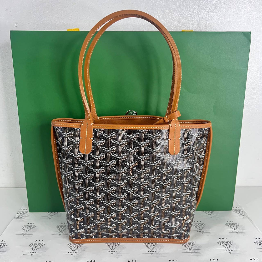 [PRE LOVED] Goyard Mini Anjou in Tan (2024)