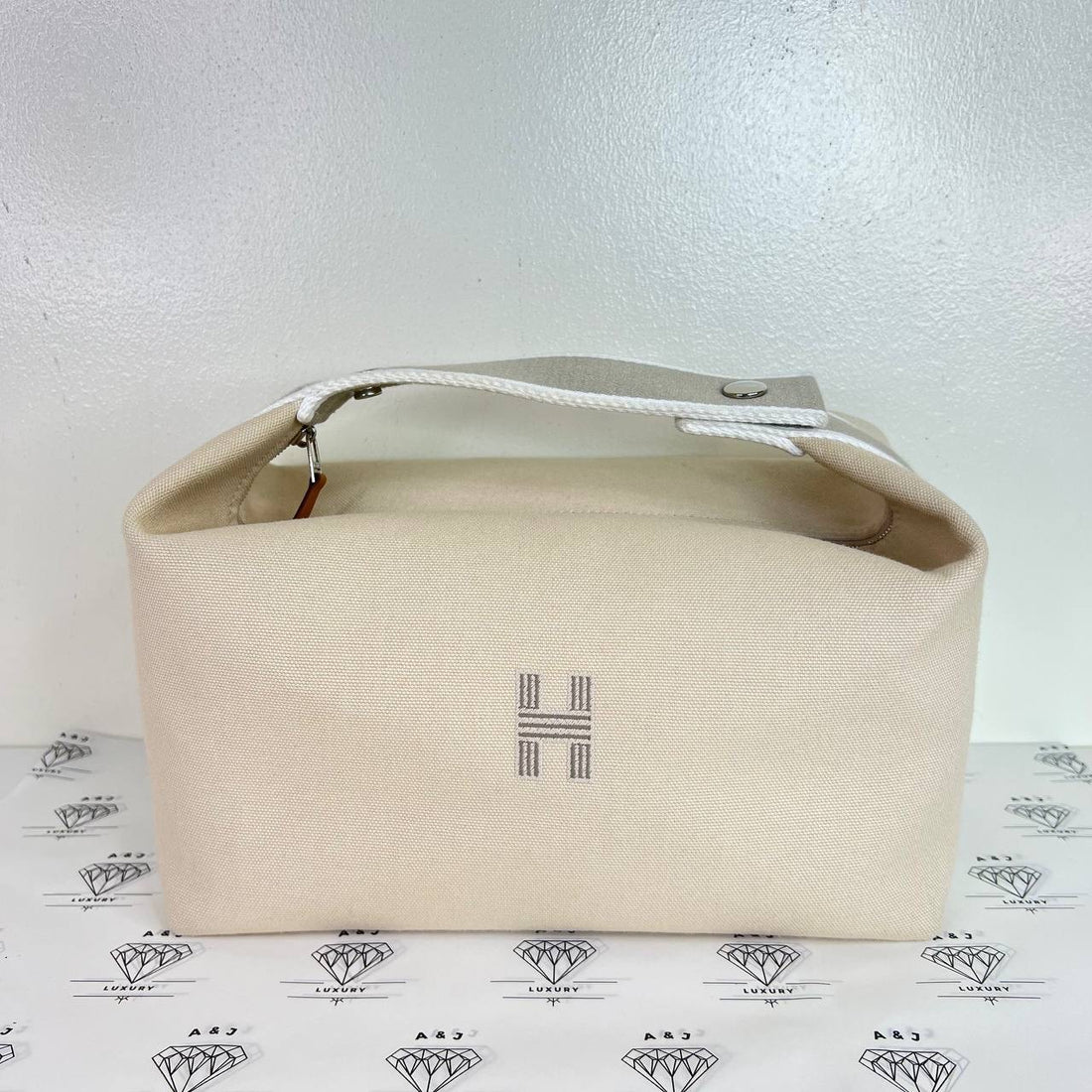[PRE LOVED] Hermes Bride A Brac GM in White