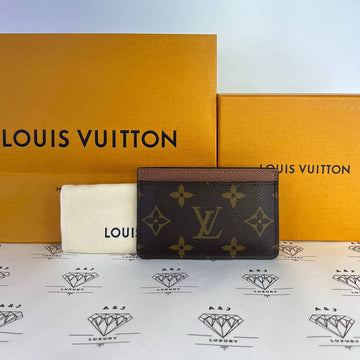 [PRE LOVED] Louis Vuitton Flat Cardholder in Monogram Canvass (microchipped)