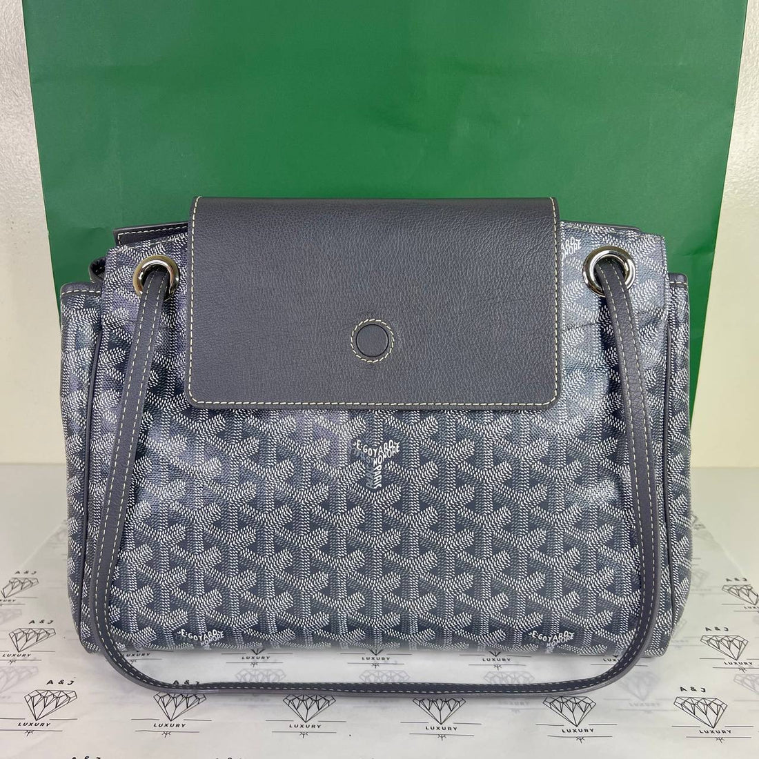 [PRE LOVED] Goyard Rouette in Gray (2023)