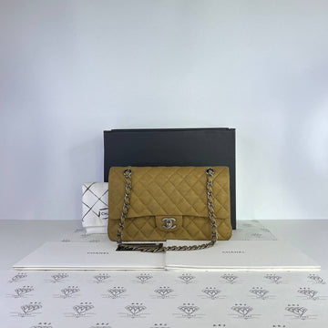 [PRE LOVED] Chanel Classic Medium Double Flap in Dark Brown Matte Calfskin Leather RHW (Series 17)