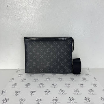 [PRE LOVED] Louis Vuitton Pochette Voyage in Monogram Eclipse (SP1199)