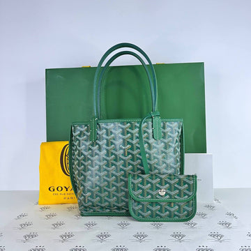 [PRE LOVED] Goyard Mini Anjou in Green (2025)