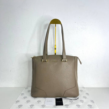 [PRE LOVED] Furla Michelle Medium Tote Bag in Gray GHW