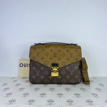 [PRE LOVED] Louis Vuitton Pochette Metis in Reverse Monogram Canvass (FO1199)