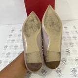 [PRE LOVED] Valentino Rockstud Ballerina Flats in Poudre Size 38.5EU