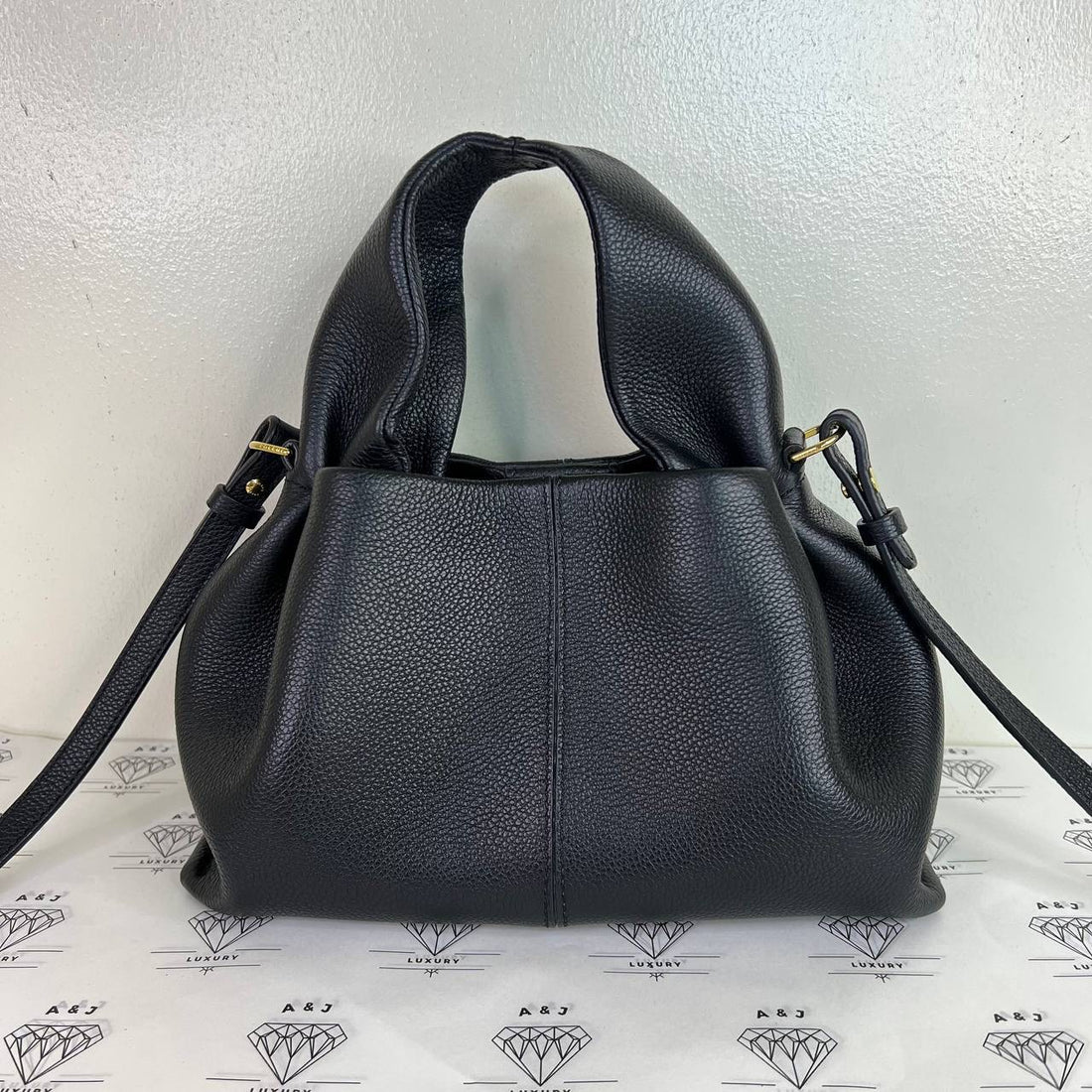 [PRE LOVED] Polene Mini Numero Neuf in Black GHW