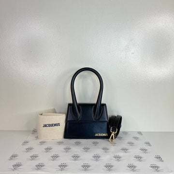 [PRE LOVED] Jacquemus Le Chiquito Moyen in Black GHW