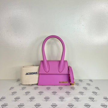 [PRE LOVED] Jacquemus Le Chiquito Moyen in Pink GHW