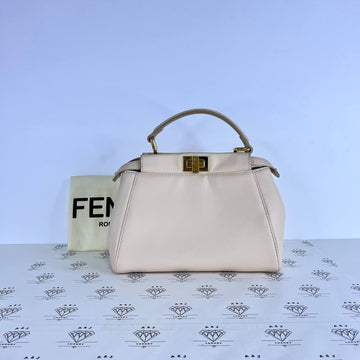 [PRE LOVED] Fendi Mini Peekaboo in Light Pink GHW