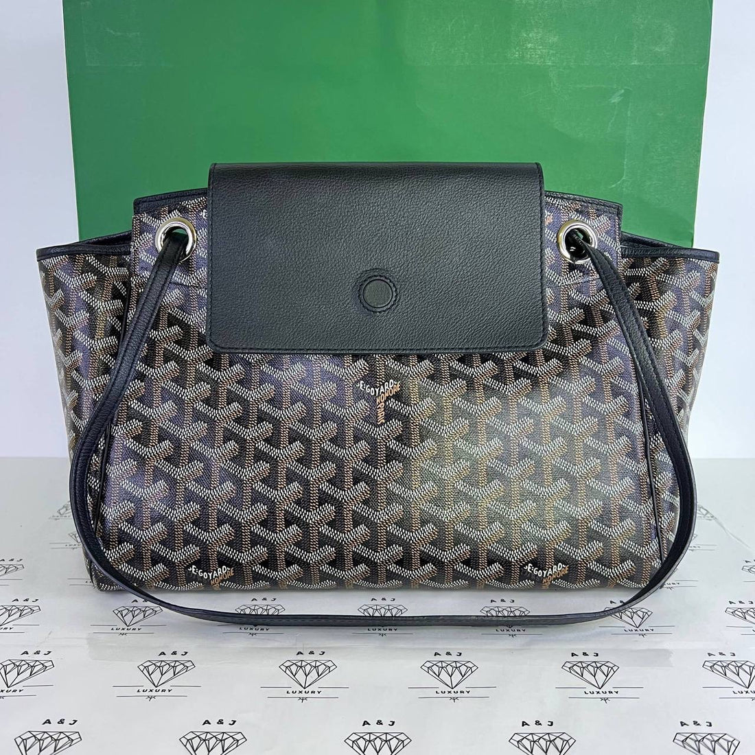 [PRE LOVED] Goyard Rouette PM in Black (2024)