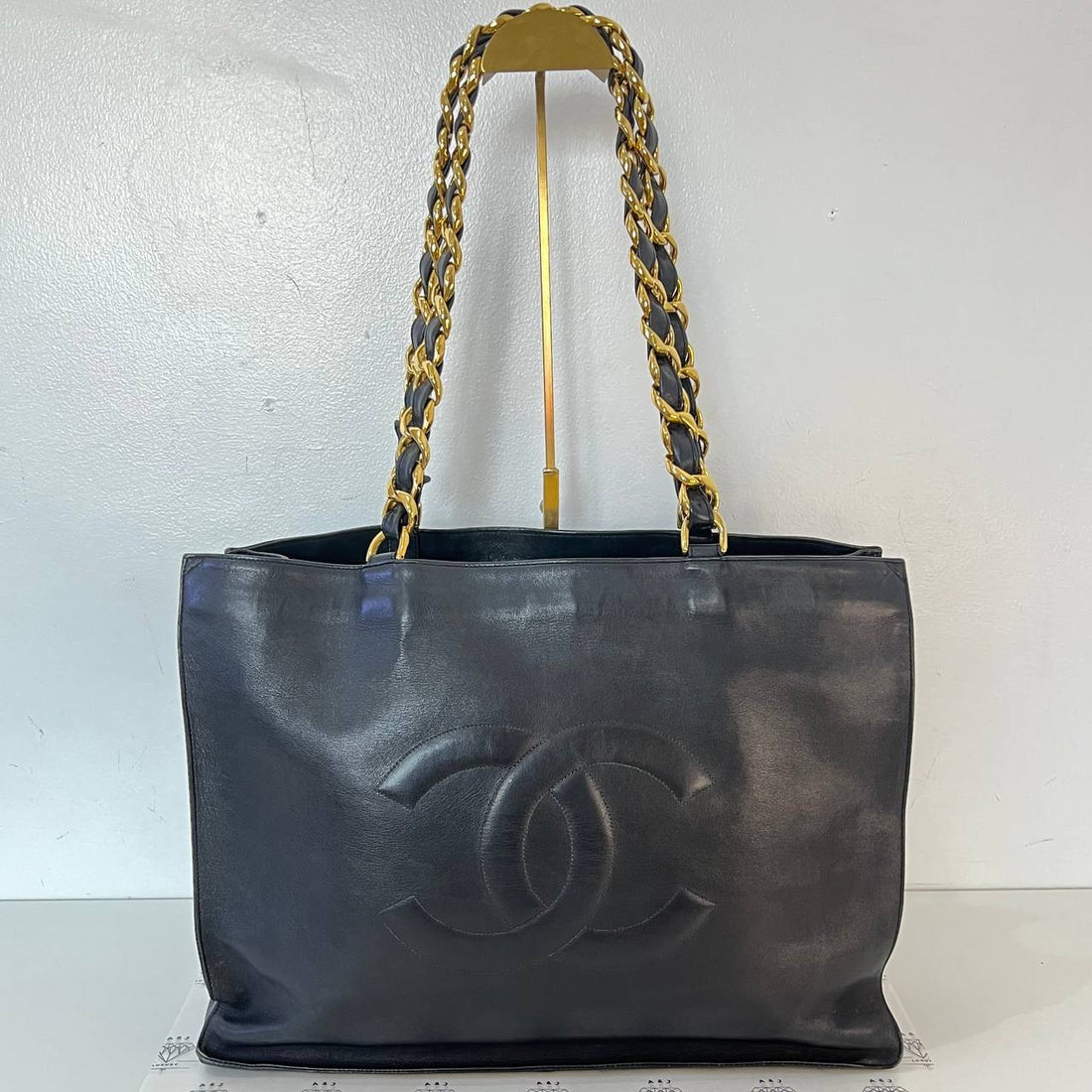 [PRE LOVED] Chanel XL Tote in Black GHW