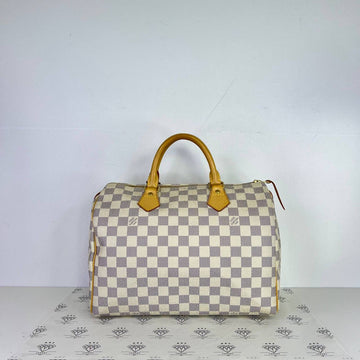 [PRE LOVED] Louis Vuitton Speedy 30 in Damier Azur Canvass (DU2097)