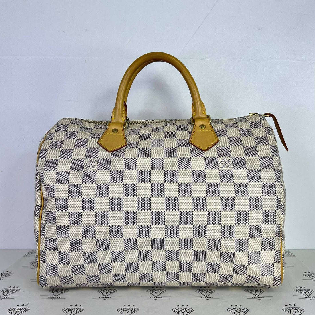 [PRE LOVED] Louis Vuitton Speedy 30 in Damier Azur Canvass (DU2097)