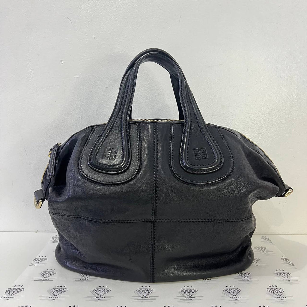 [PRE LOVED] Givenchy Medium Nightingale in Black GHW