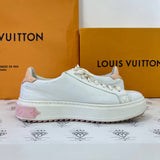 [PRE LOVED] Louis Vuitton Timeout Sneakers in White Size 36EU