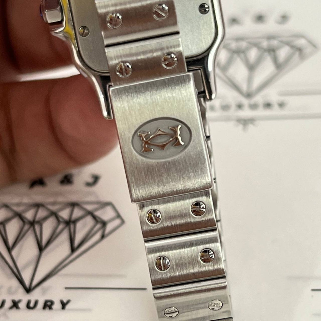 [PRE LOVED] Cartier Small Santos De Cartier in Steel