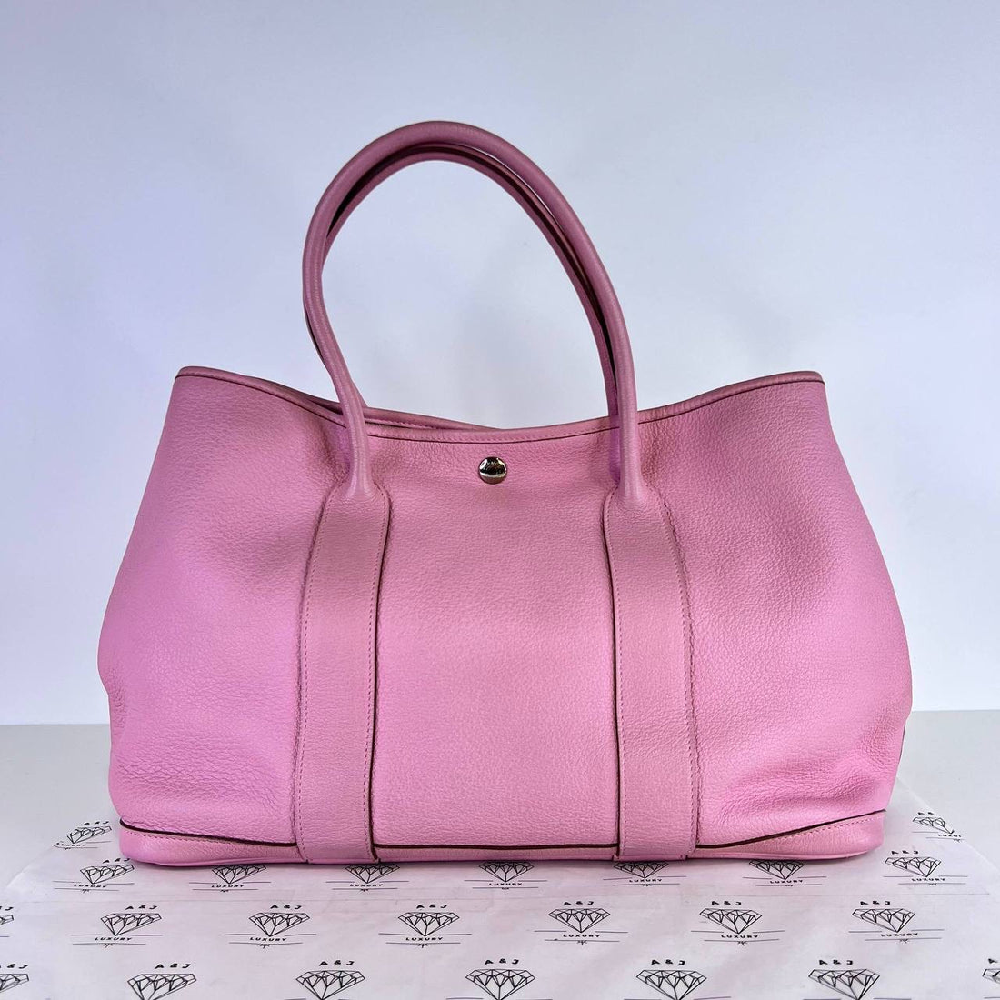 [PRE LOVED] Hermes Garden Party Tote (GPT) 36 in Sakura Negonda Leather PHW (Stamp N Square - 2010)