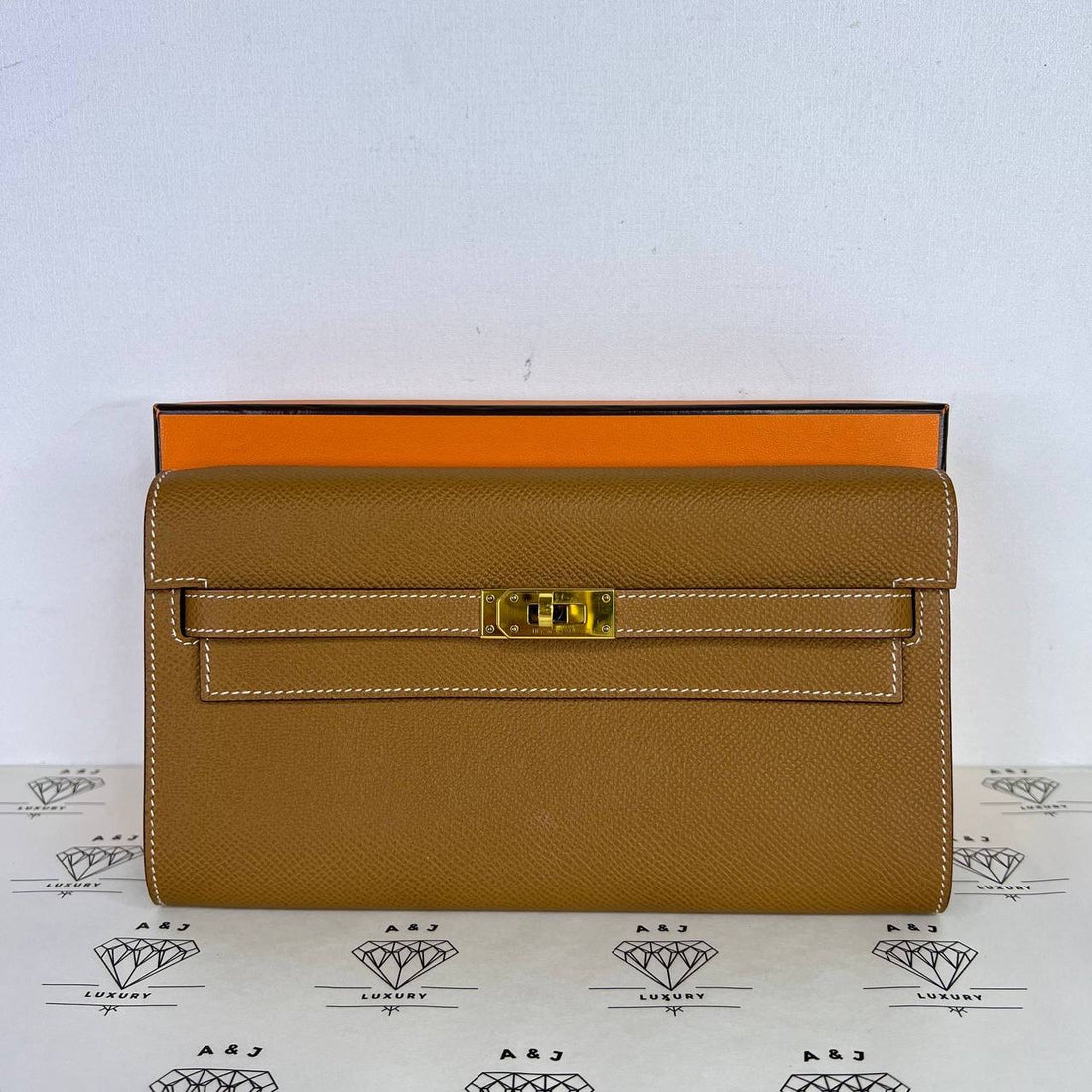 [PRE LOVED] Hermes Kelly To Go in Gold Epsom Leather GHW (Stamp U - 2022)