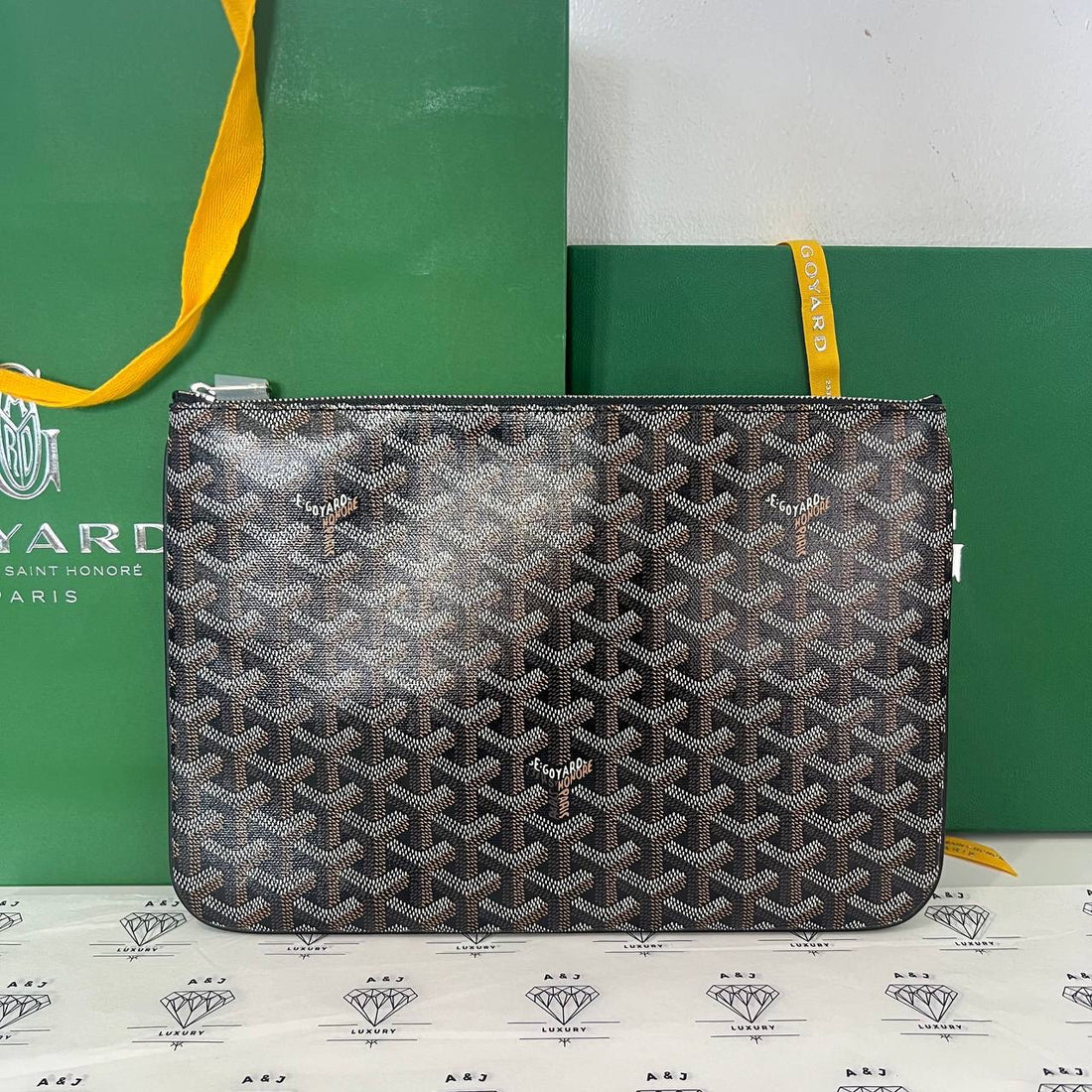 [BRAND NEW] Goyard Senat MM in Black