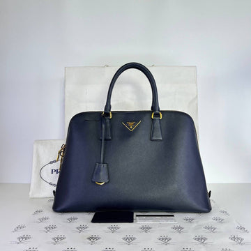 [PRE LOVED] Prada BL0812 Saffiano Lux in Baltico GHW