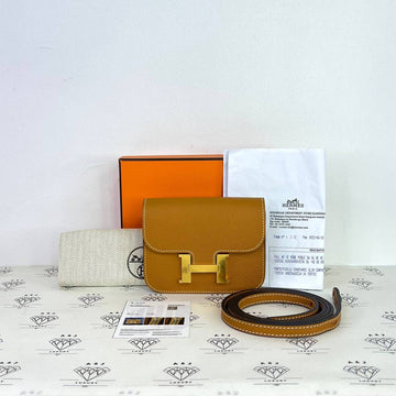 [PRE LOVED] Hermes Constance Slim in Toffee Epsom Leather GHW (Stamp B - 2023)