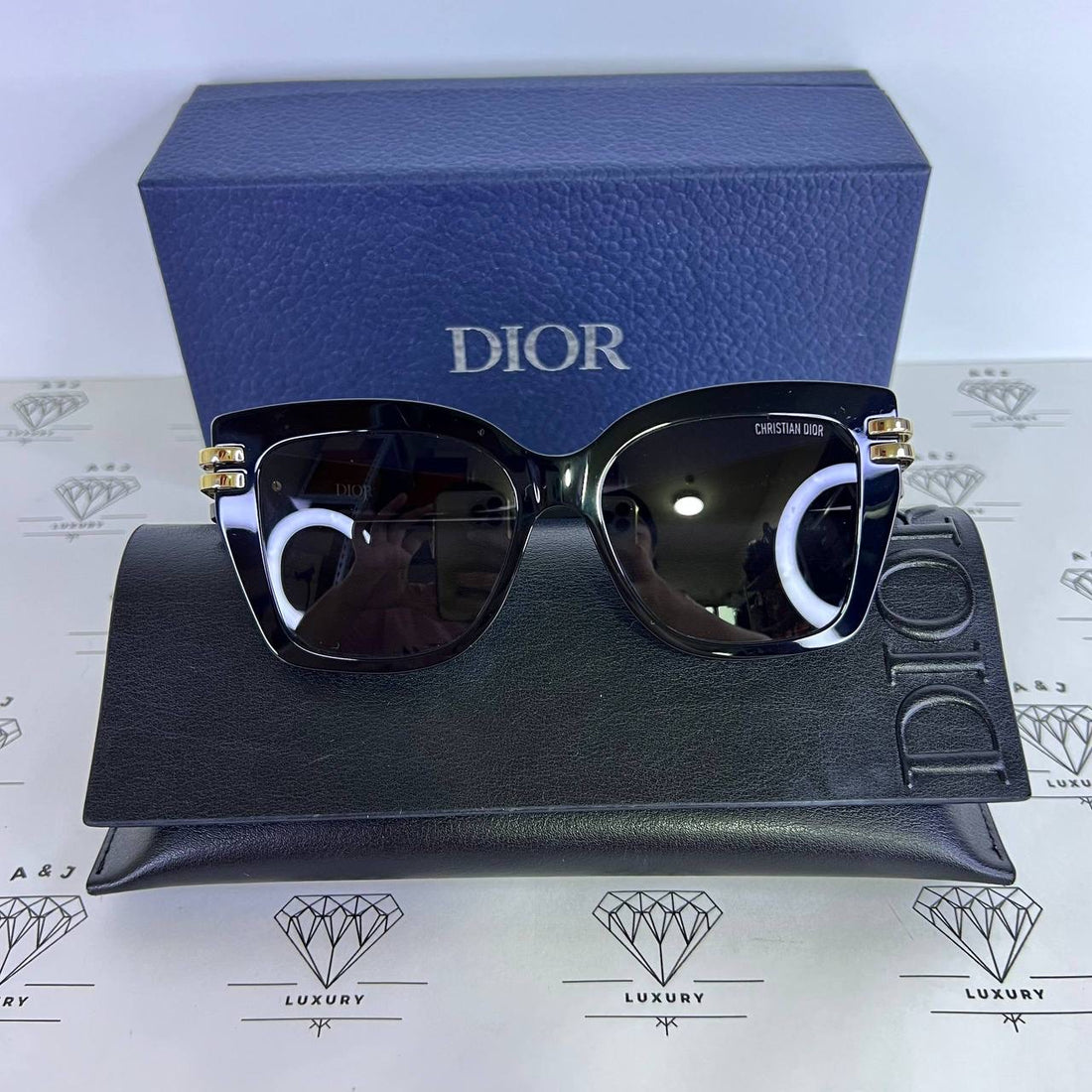 [PRE LOVED] Christian Dior S1I Sunglasses in Black