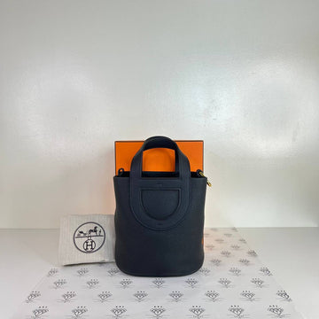 [PRE LOVED] Hermes In The Loop 18 in Black Clemence Leather GHW (Stamp U - 2022)