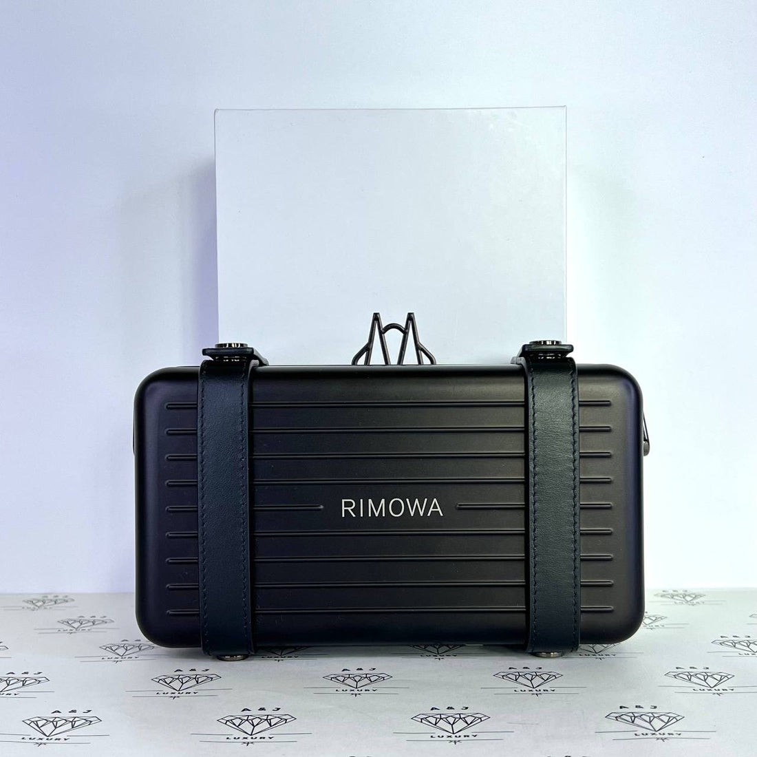 [PRE LOVED] Rimowa Personal Aluminum Crossbody Bag in Black (2025)