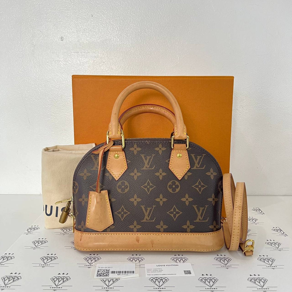 [PRE LOVED] Louis Vuitton Alma BB in Monogram Canvass (microchipped)