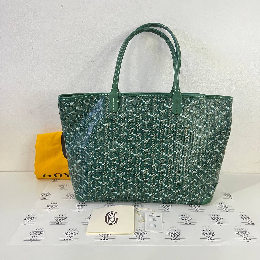 [PRE LOVED] Goyard Artois PM in Green (2019)