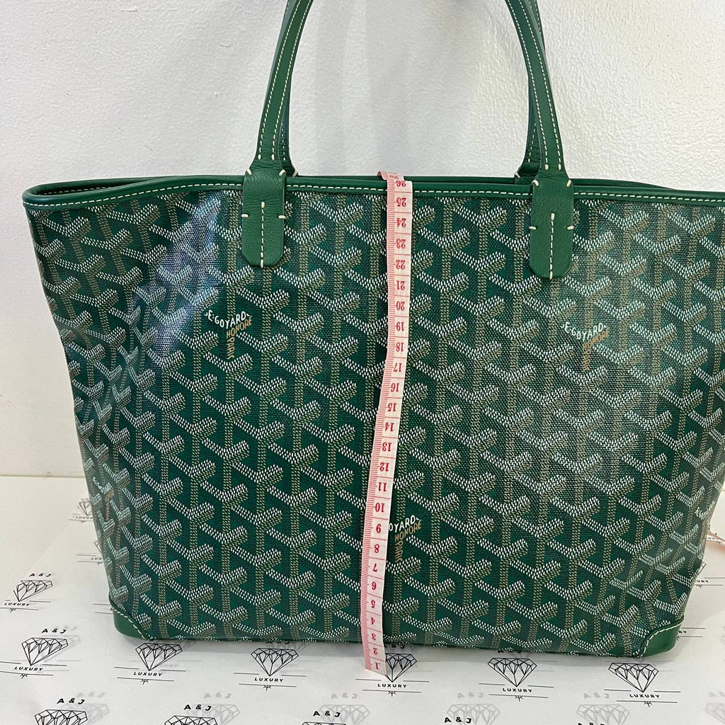 [PRE LOVED] Goyard Artois PM in Green (2019)