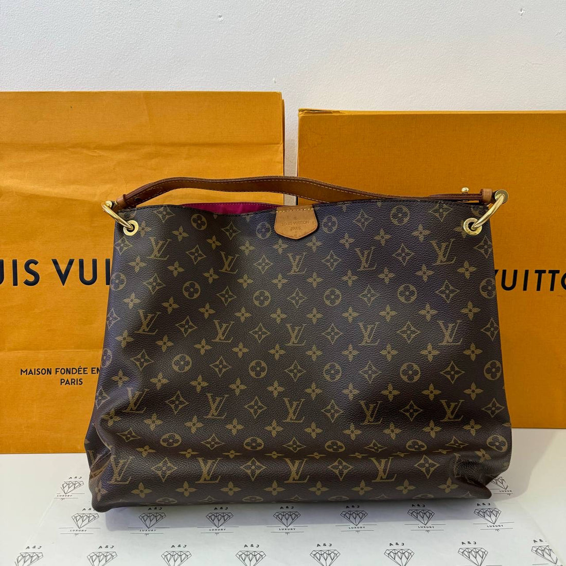 [PRE LOVED] Louis Vuitton Graceful MM in Monogram Canvass (2018)